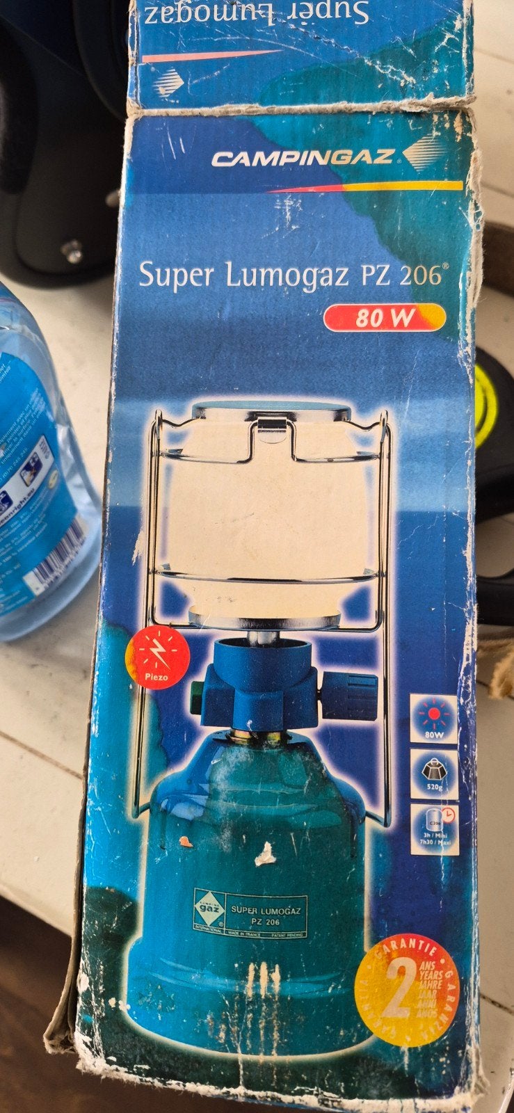 Campingaz Super Lumogaz PZ 206 lampje, Caravans en Kamperen, Ophalen of Verzenden