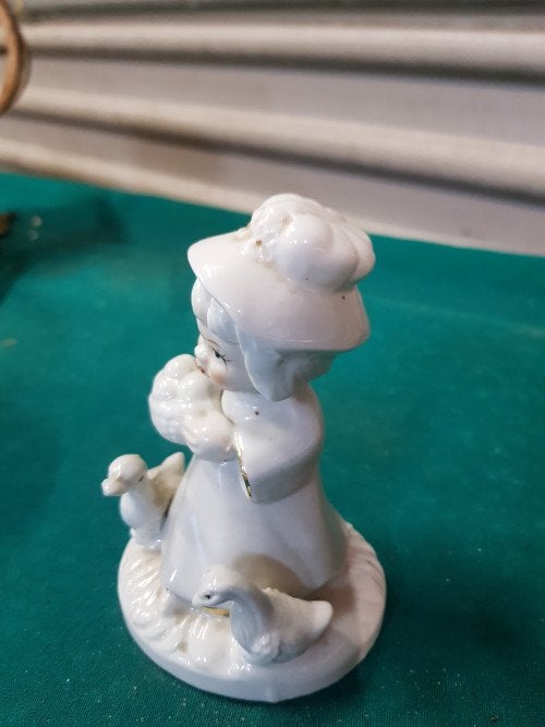 beeld meisje met ganzen, Ophalen of Verzenden