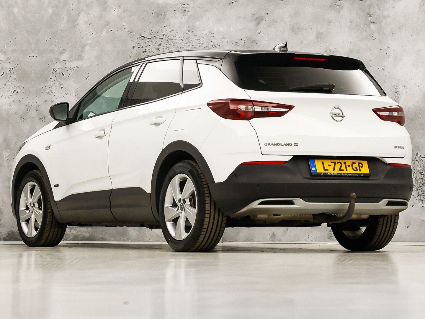Opel Grandland X 1.6 Turbo Hybrid Elegance 224Pk Automaat (A, 12 maanden, 4 cilinders, Leder en Stof, Wit
