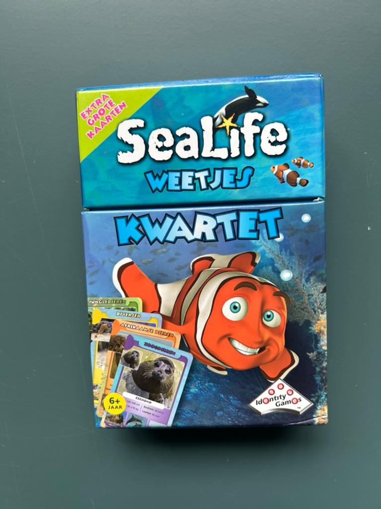 Sealife weetjes kwartet, Ophalen of Verzenden
