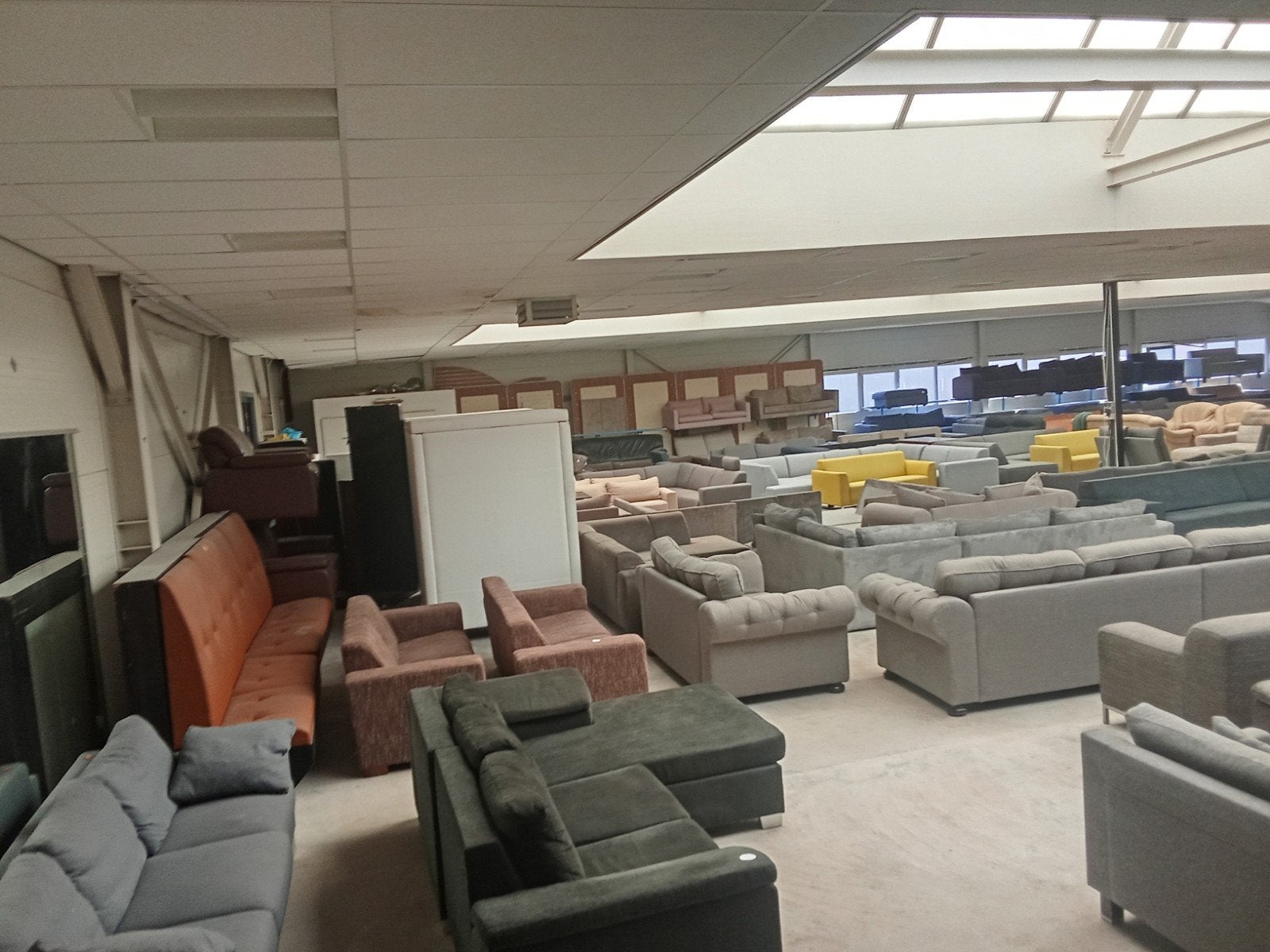 Hoekbank - loungebanken meubel kringloop Lelystad, 125 cm of meer, ., 125 cm of meer, Ophalen of Verzenden