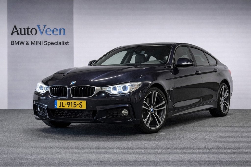 BMW 4-serie Gran Coupé 418i Centennial High Executive (LED,, Gebruikt, Euro 6, Zwart, Bedrijf