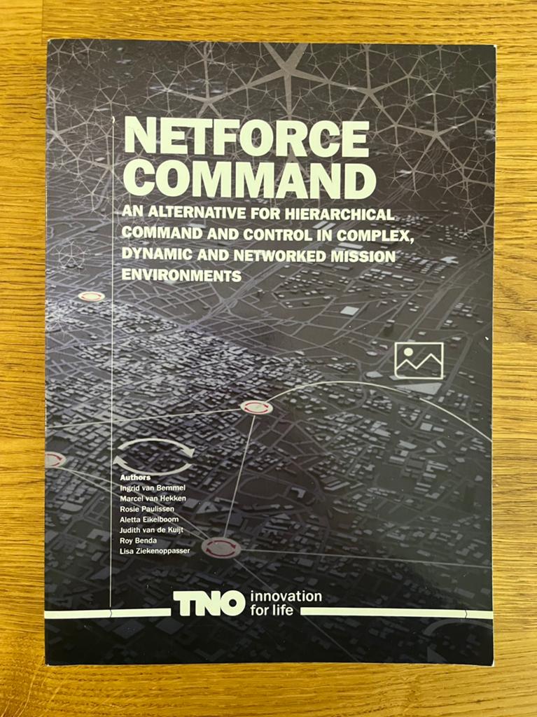 Netforce command TNO, Ophalen of Verzenden, Beta, Zo goed als nieuw, HBO