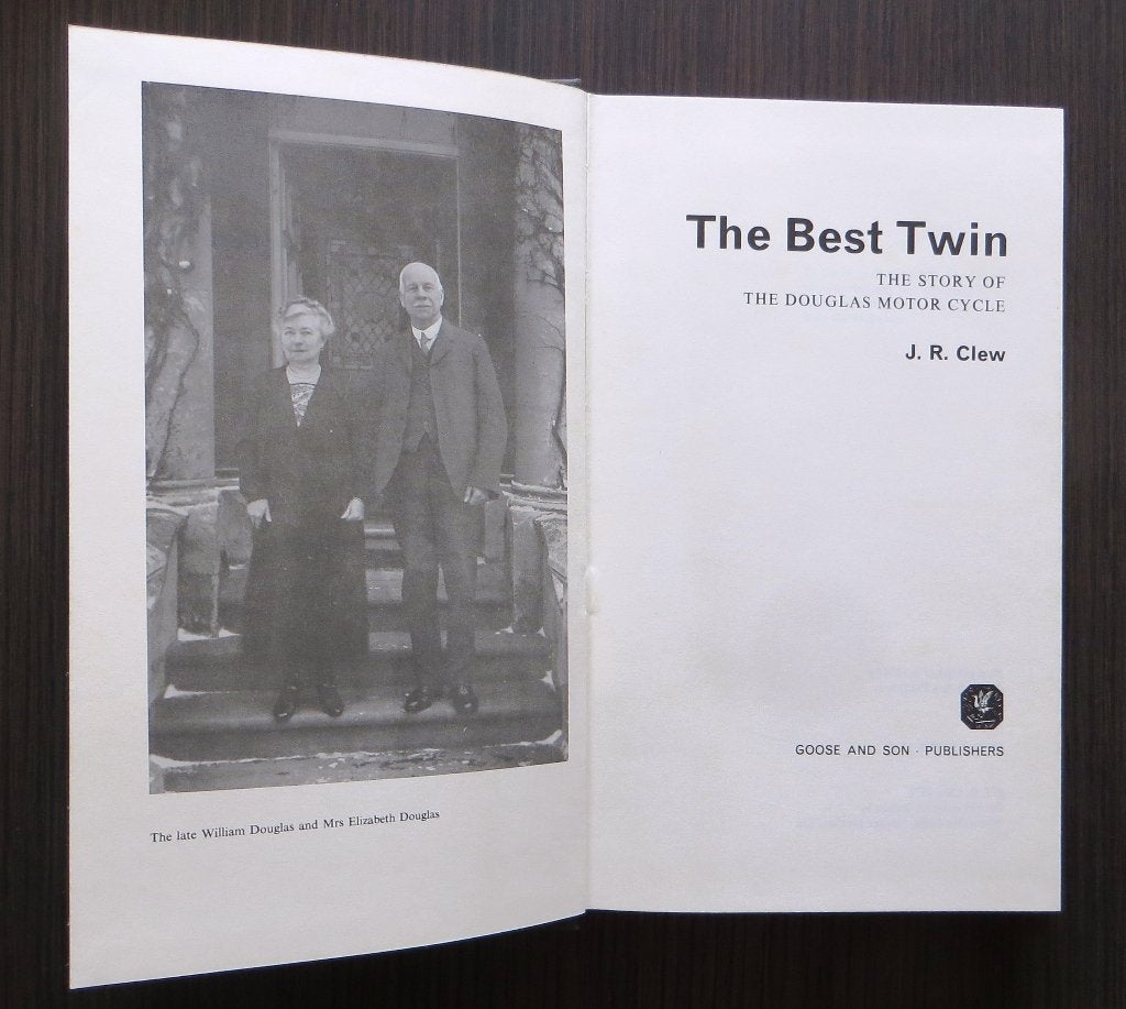 The Best Twin - Douglas Motorcycle (Jeff Clew) - 1974, Verzenden, Gelezen, Merk of Model