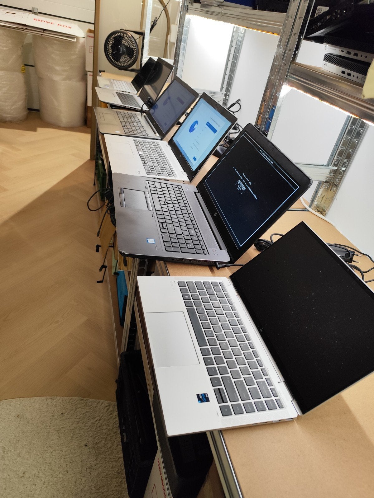 Partij ,lot HP Laptops - Diverse Modellen defect Condities, Ophalen of Verzenden, Niet werkend, HP