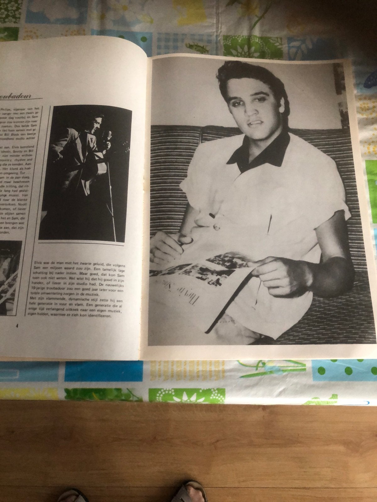 Boek van elvis, Verzamelen, Ophalen of Verzenden, 1960 tot 1980, Tijdschrift