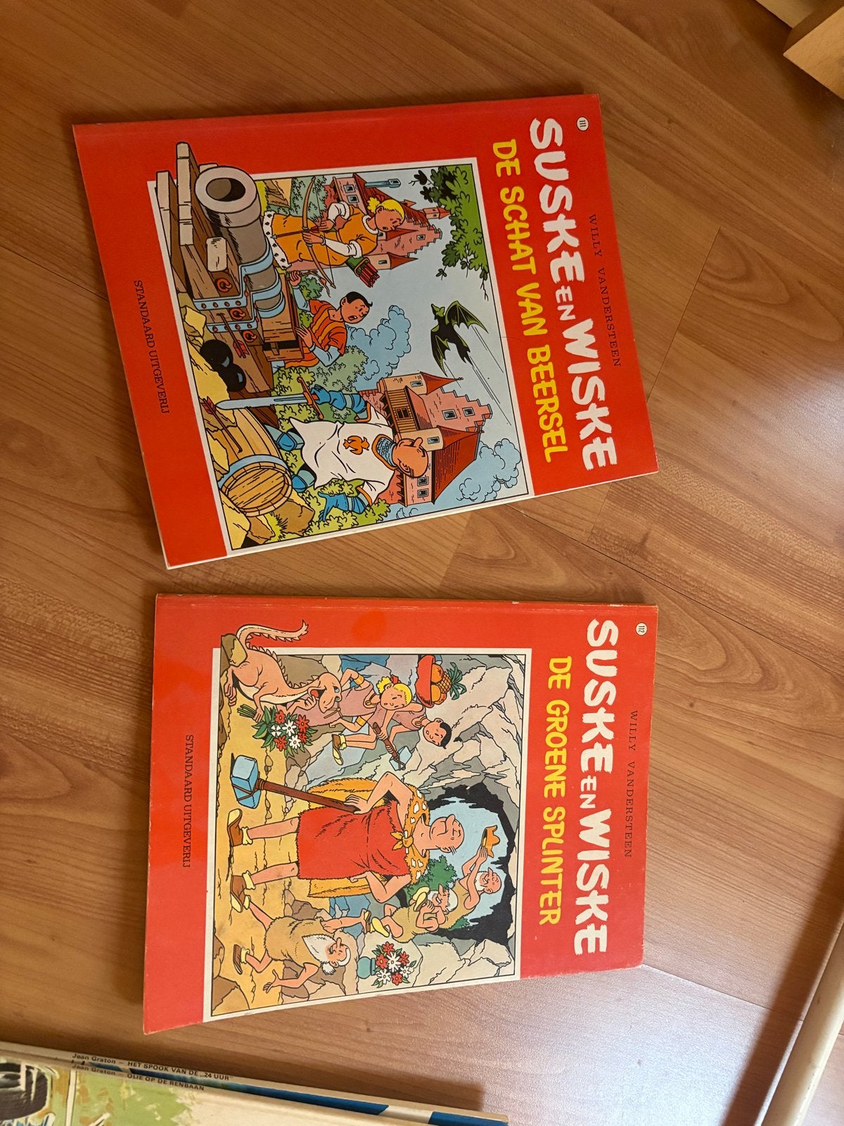 Suske en Wiske stripboeken hele stapel - oa De Groen, Meerdere stripboeken, Ophalen, Gelezen