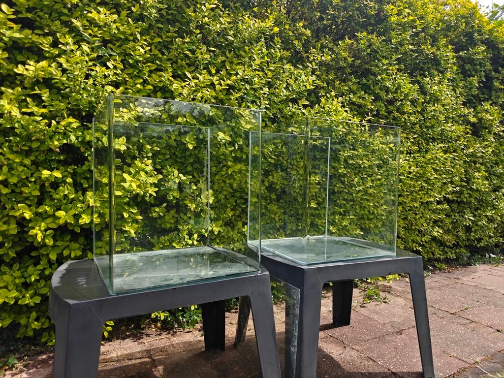 Dennerle Nanocube 60L 38x38x43 cm. Nog 1 beschikbaar!!, Dieren en Toebehoren, Vissen | Aquaria en Toebehoren, Ophalen