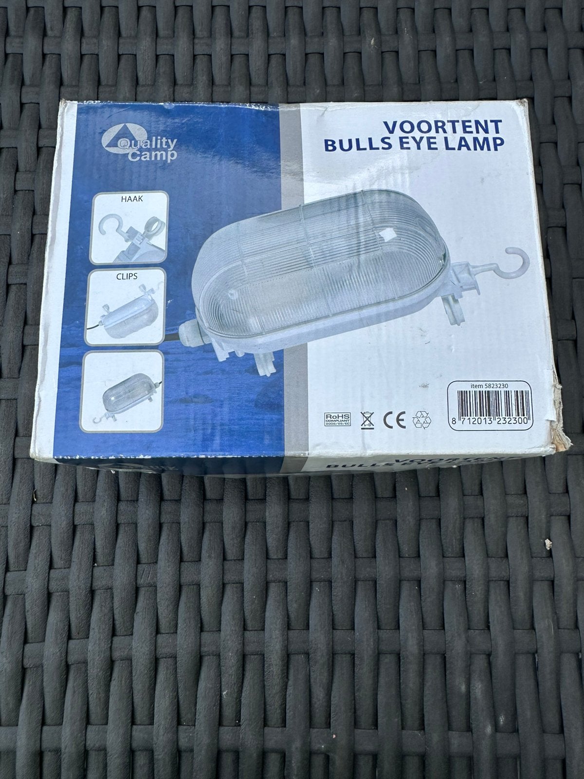Voortentlamp Caravan / Tent, Ophalen, Zo goed als nieuw