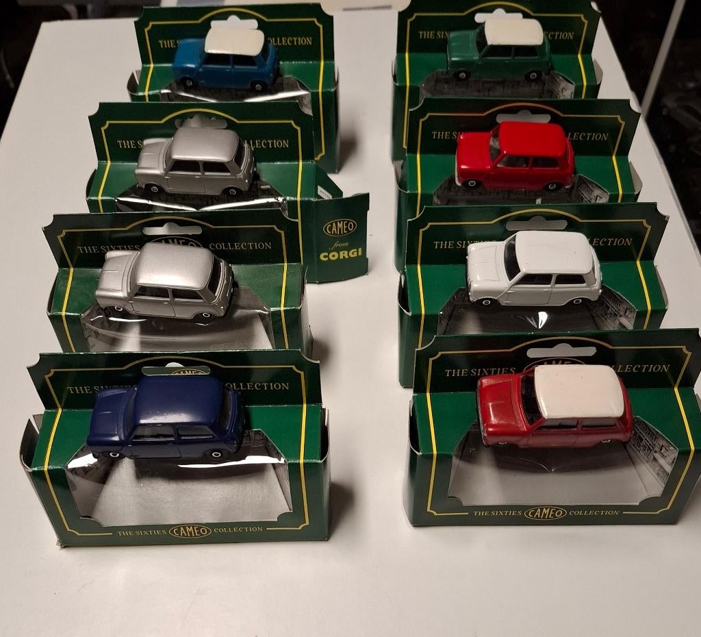 Corgi Toys the sixties Cameo Collection Mini, Ophalen of Verzenden, Zo goed als nieuw, Auto, Corgi