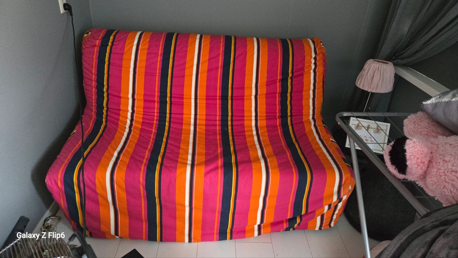 Twee personen slaapbank, Ophalen, Tweepersoons, 140 cm