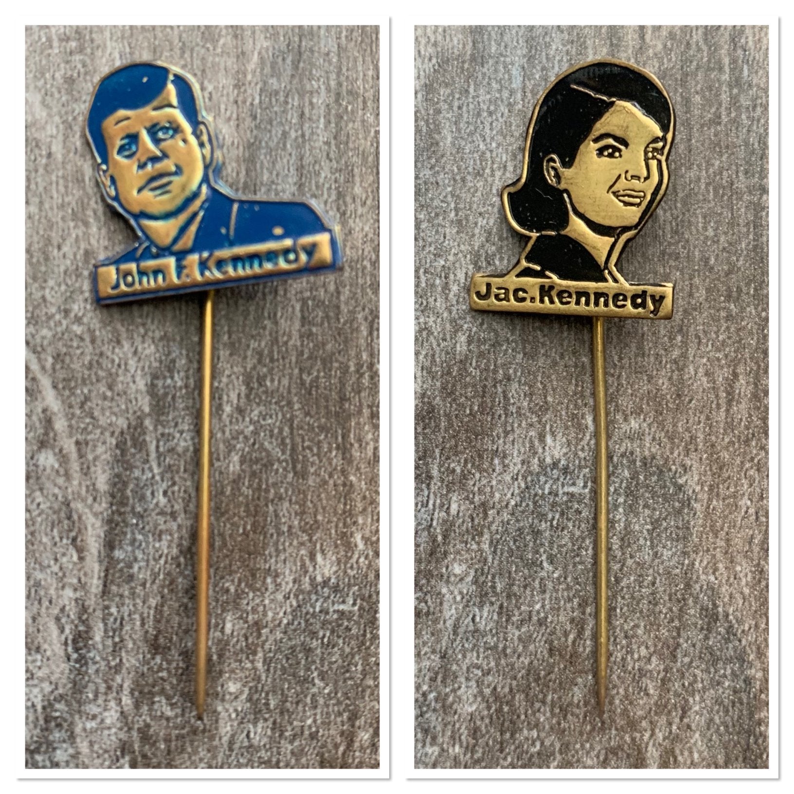 John F. Kennedy & Jacky Kennedy Speldjes, Ophalen of Verzenden