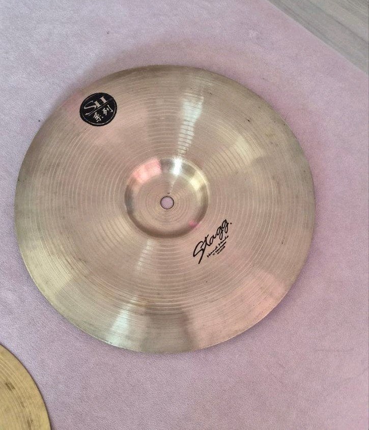 Pearl CX 10" Splash en Stagg 10" China bekkens, Muziek en Instrumenten, Ophalen, Gebruikt, Drums of Percussie