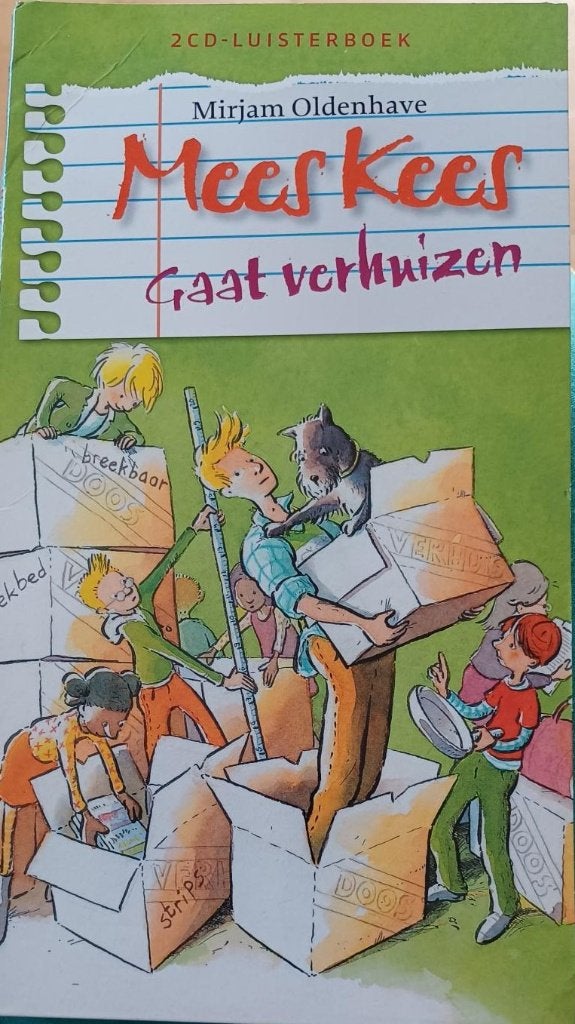 2 - Cd's Mees Kees - Gaat verhuizen - Luisterboek, Luisterboek, Ophalen of Verzenden, Zo goed als nieuw, 6 tot 9 jaar