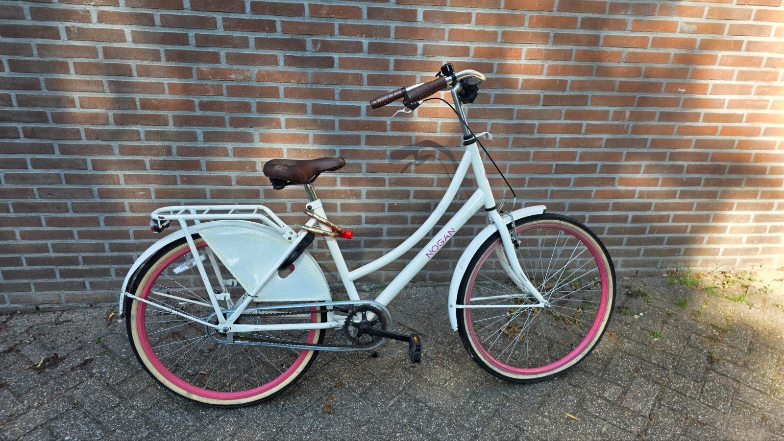Nogan jeugdfiets met handrem en terugtraprem, Ophalen, Gebruikt, Terugtraprem, Handrem