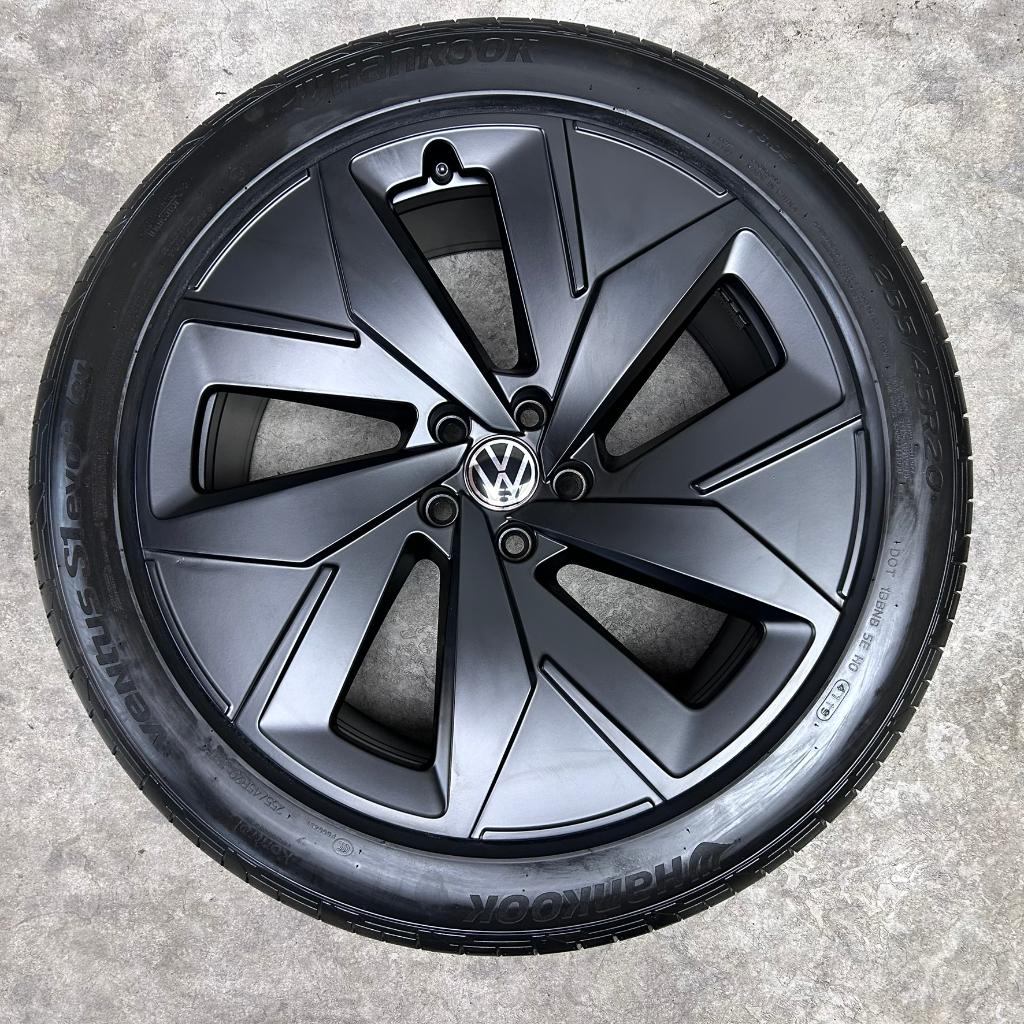 20 inch originele Ystad velgen + zomerbanden Volkswagen ID.4, Auto-onderdelen, Banden en Velgen, Gebruikt, Banden en Velgen, Ophalen of Verzenden