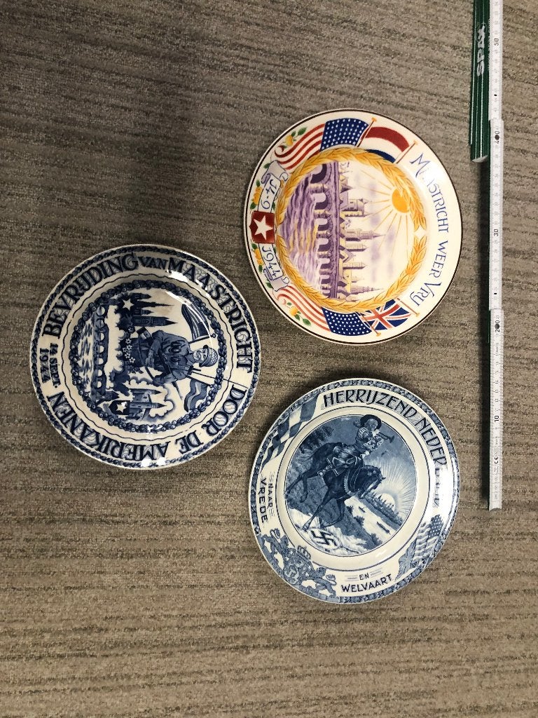 3 Bevrijdings borden, Ophalen of Verzenden, Landmacht, Nederland, Overige typen