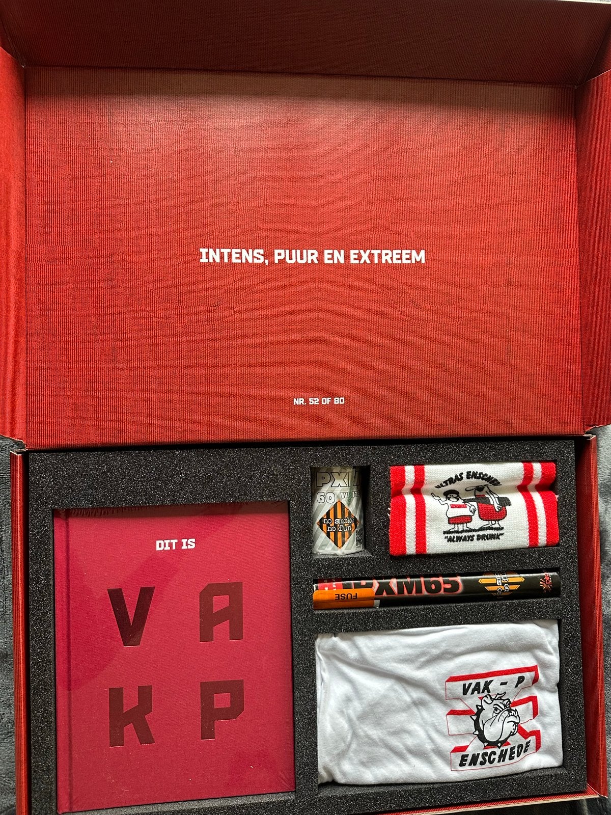 FC Twente VAK P Collectors Item - Limited Edition Box, Verzamelen, Ophalen of Verzenden, Zo goed als nieuw, F.C. Twente, Overige typen