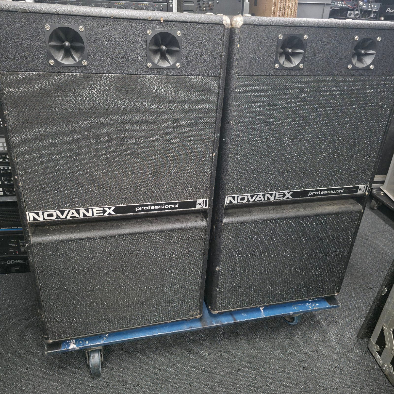 NOVANEX  PL125   nostalgische PA speakers, Audio, Tv en Foto, Luidsprekers, Ophalen, Overige merken