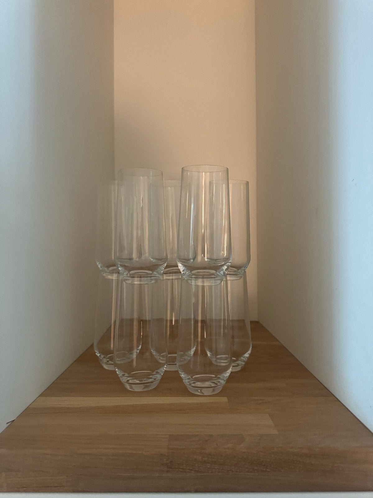 10 Vivo longdrink glazen zo goed als nieuw, Ophalen, Zo goed als nieuw, Glas