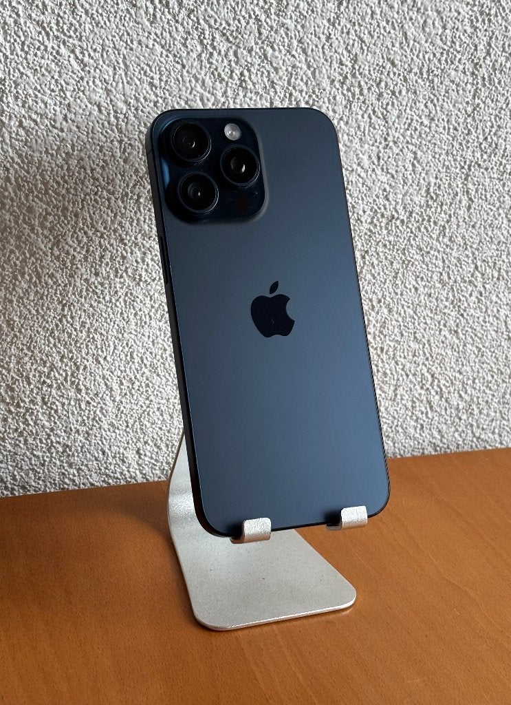 Apple iPhone 15 Pro Max 256GB | Natural | Blauw | Garantie, 256 GB, Zwart, IPhone 15 Pro Max, Refurbished