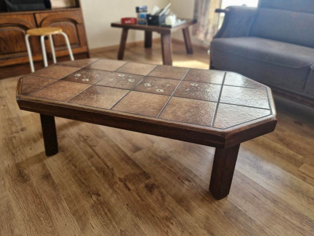 Eiken woonkamer meubels, 50 tot 100 cm, Minder dan 50 cm, Rechthoekig, 50 tot 100 cm