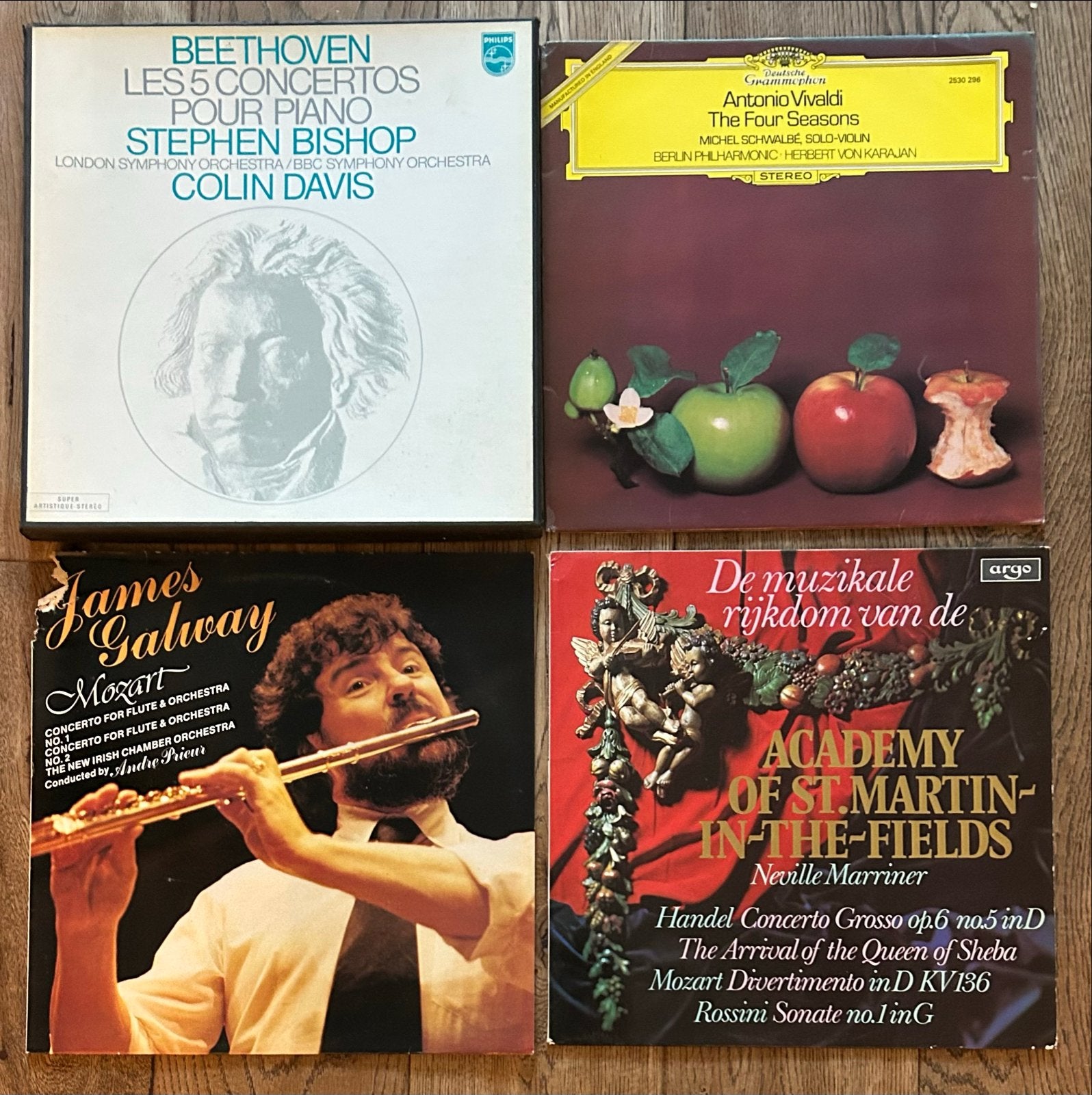 Klassieke LP's: Beethoven, Vivaldi, Mozart, Handel, Cd's en Dvd's, Ophalen of Verzenden, Classicisme, Gebruikt, Orkest of Ballet
