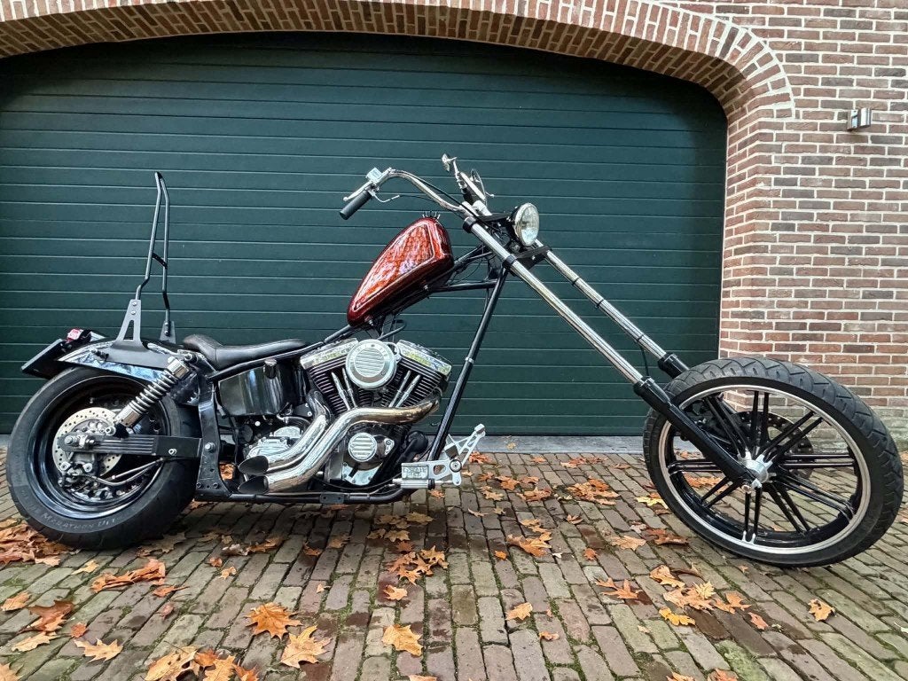 Exclusieve Lowtail Bigfoot Highneck Chopper (OIT Breda), 2 cilinders, Occasion, 1340 cc, Chopper