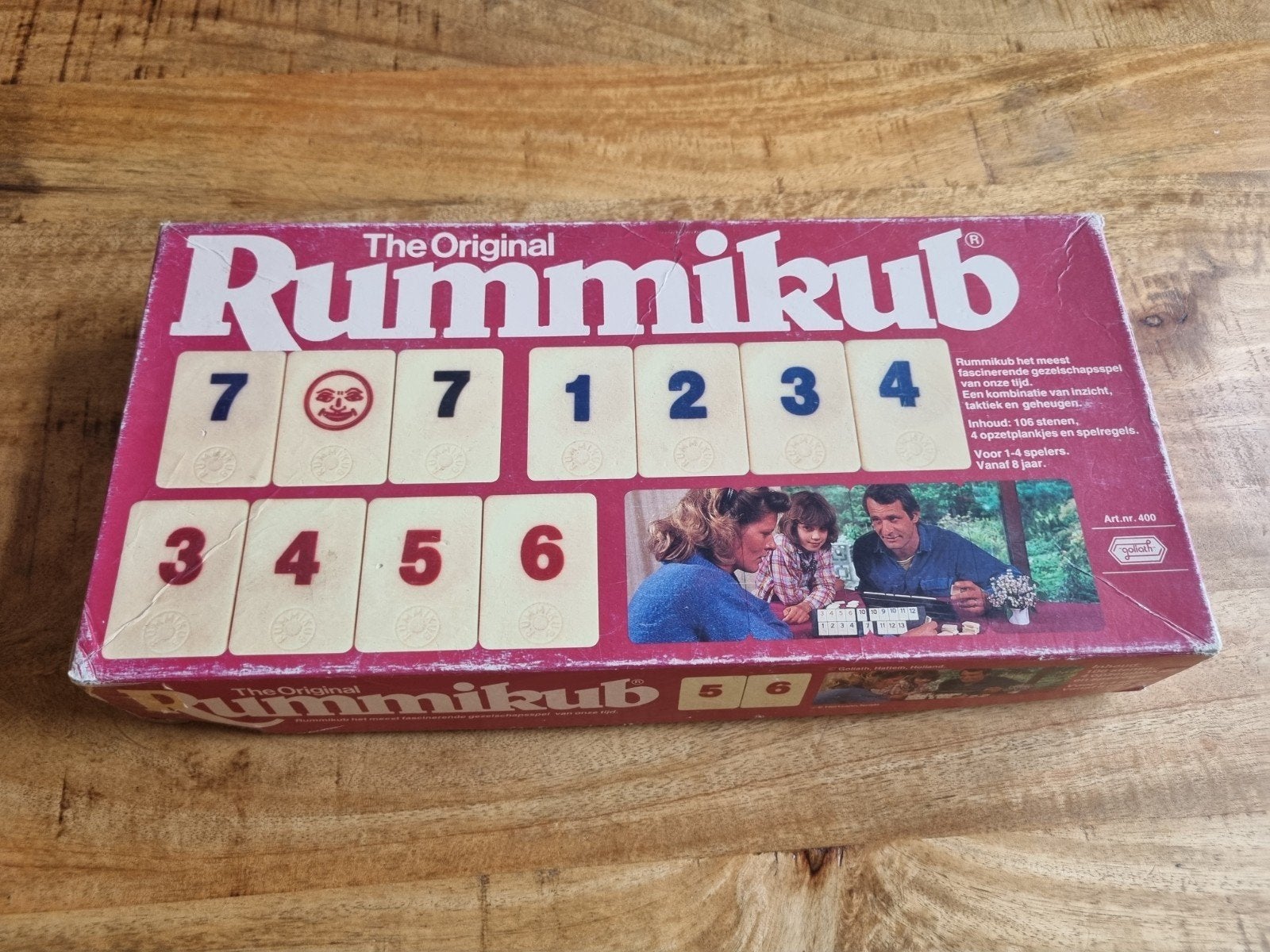 Rummikub grote stenen, Ophalen of Verzenden, Gebruikt