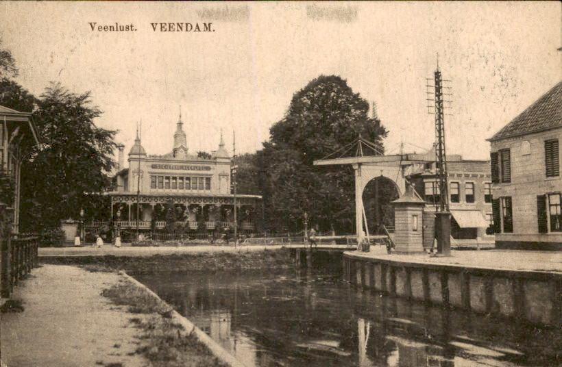 Veendam - Veenlust, Ophalen of Verzenden, Voor 1920, Gelopen, Groningen