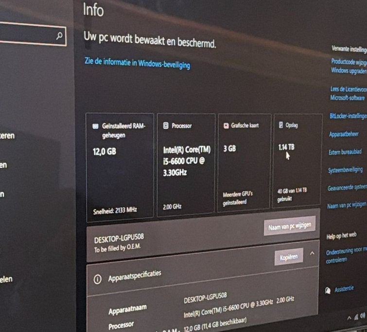Beginners gaming pc., Gebruikt, Ophalen of Verzenden, Gaming, HDD