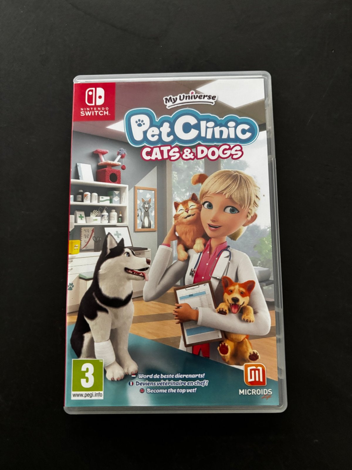 My Universe: Pet Clinic Cats & Dogs - Nintendo Switch, 1 speler, Ophalen of Verzenden, Zo goed als nieuw, Vanaf 3 jaar