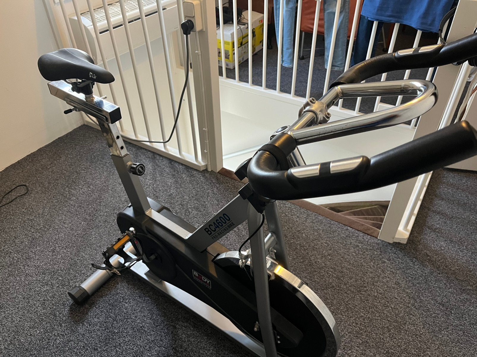 Spinning fiets in goede conditie, Ophalen, Gebruikt