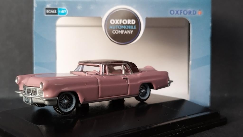 Lincoln Continental Mk2 1956 1:87 H0 Oxford Diecast Pol, Overige merken, Auto, Verzenden, Nieuw