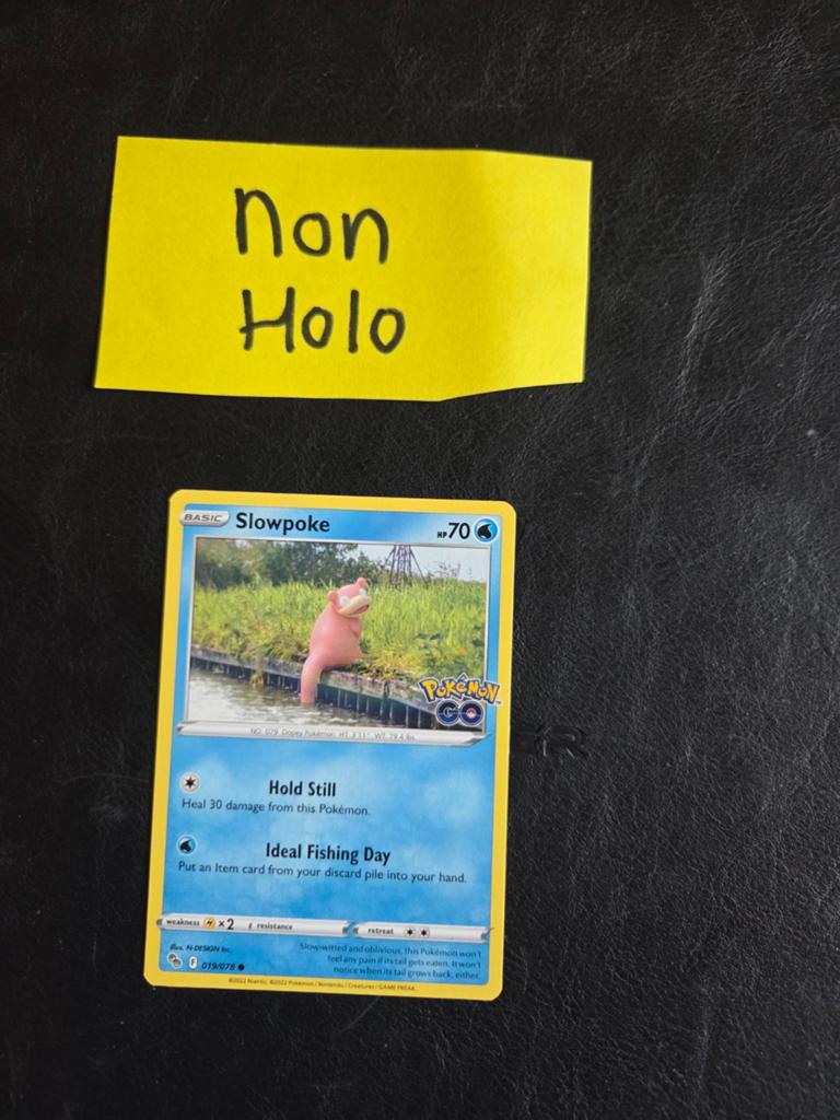 Slowpoke 019/078 pokemon go, Ophalen of Verzenden, Zo goed als nieuw