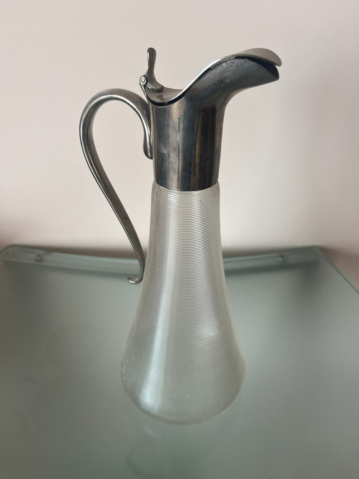 Schenkkan fries draadglas, Ophalen of Verzenden