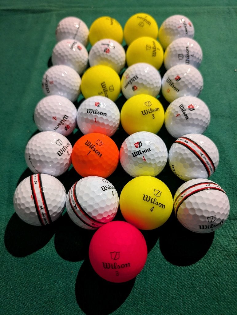 25 Stuks Wilson Duo Soft AAAA, Sport en Fitness, Ophalen of Verzenden, Zo goed als nieuw, Bal(len), Overige merken