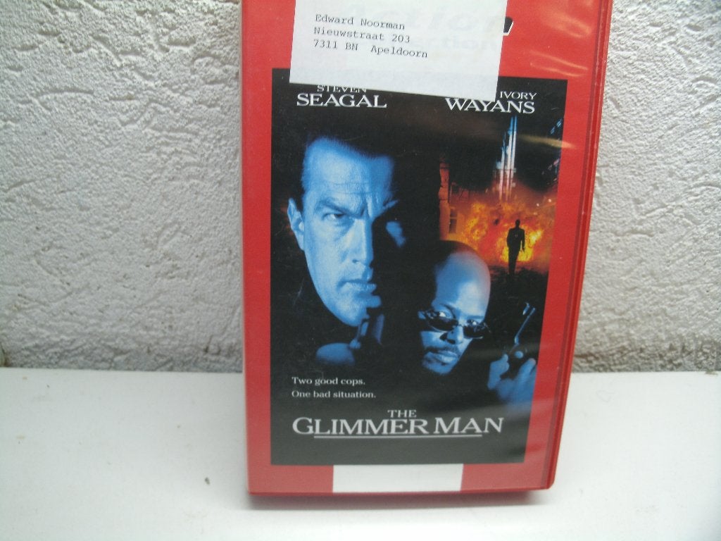 vhs 112b glimmereman, Cd's en Dvd's, VHS | Film, Alle leeftijden, Ophalen of Verzenden, Zo goed als nieuw, Actie en Avontuur