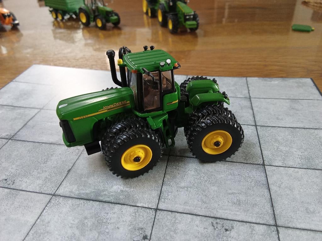 1/87 Athearn John Deere Tractor Farm 9620 8 Wheel, Ophalen of Verzenden, Zo goed als nieuw, Hijskraan, Tractor of Landbouw, Overige merken
