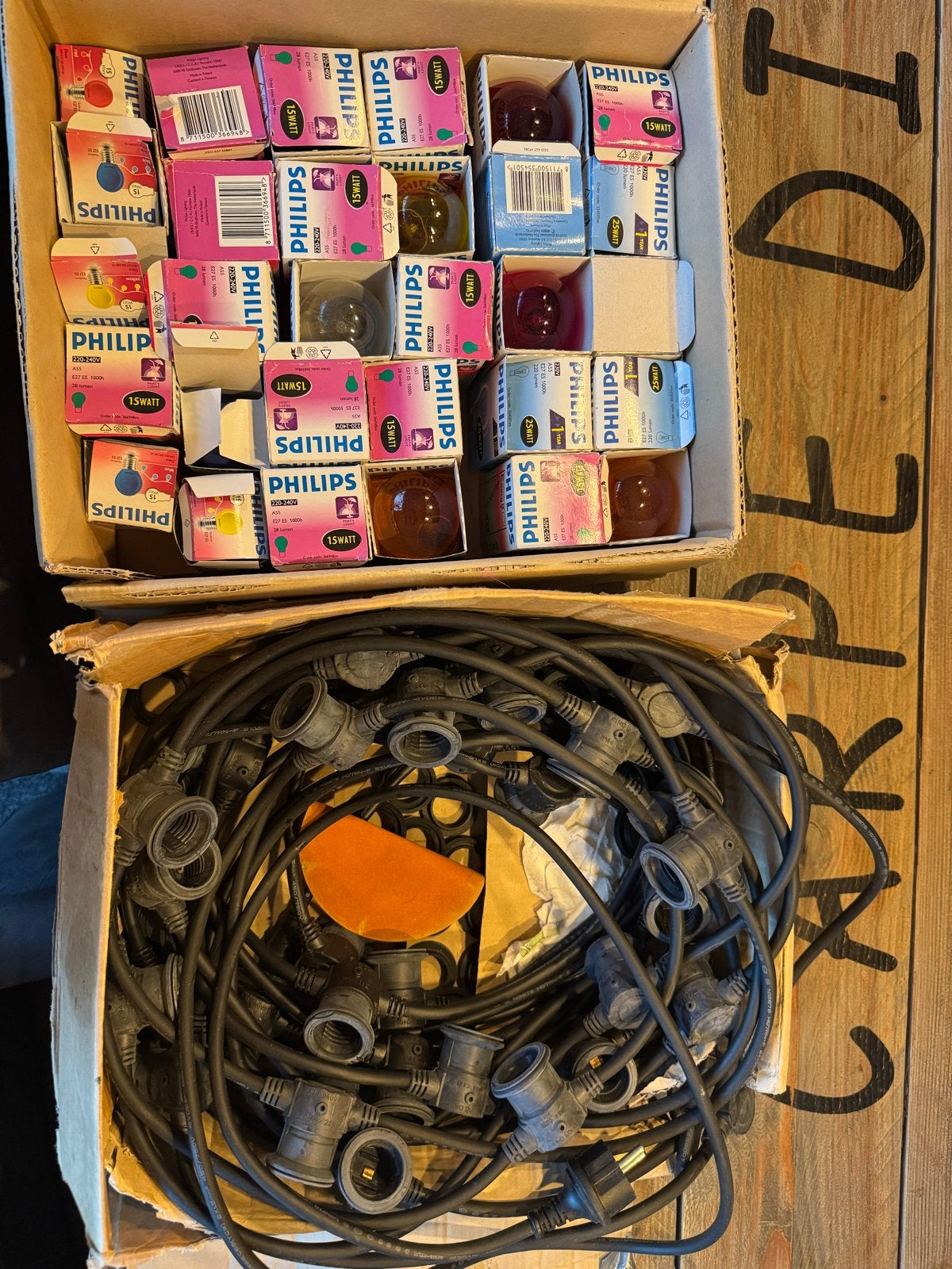 Slinger met lapmjes, Ophalen, Gebruikt, Meerkleurig, Philips