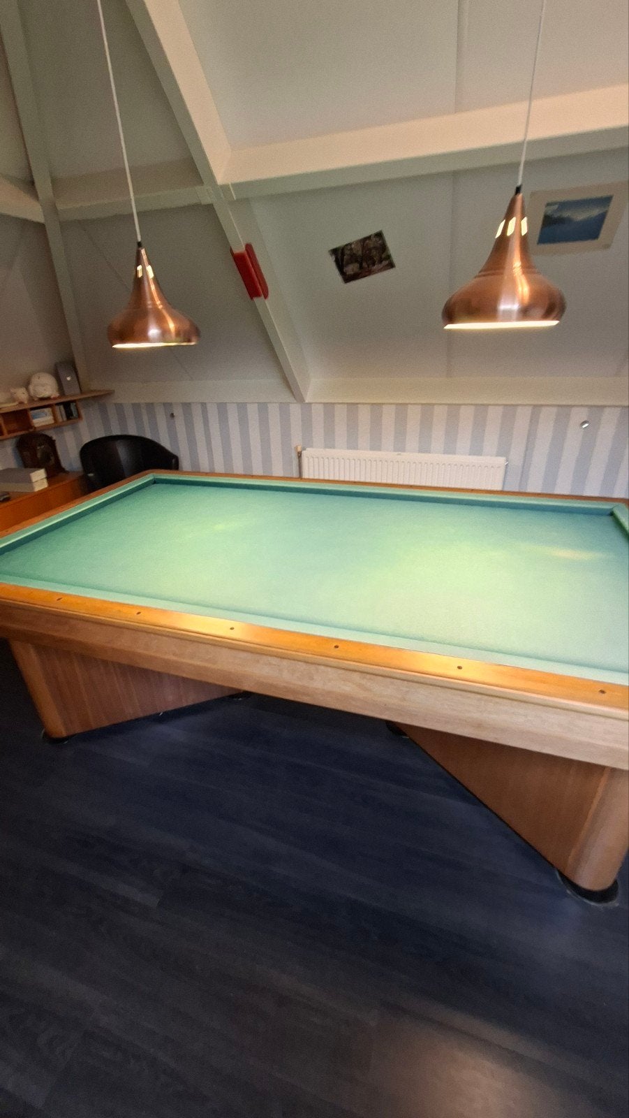 Prinses Biljarttafel - Klassiek en Goed Onderhouden, Ophalen of Verzenden, Gebruikt, Biljarttafel