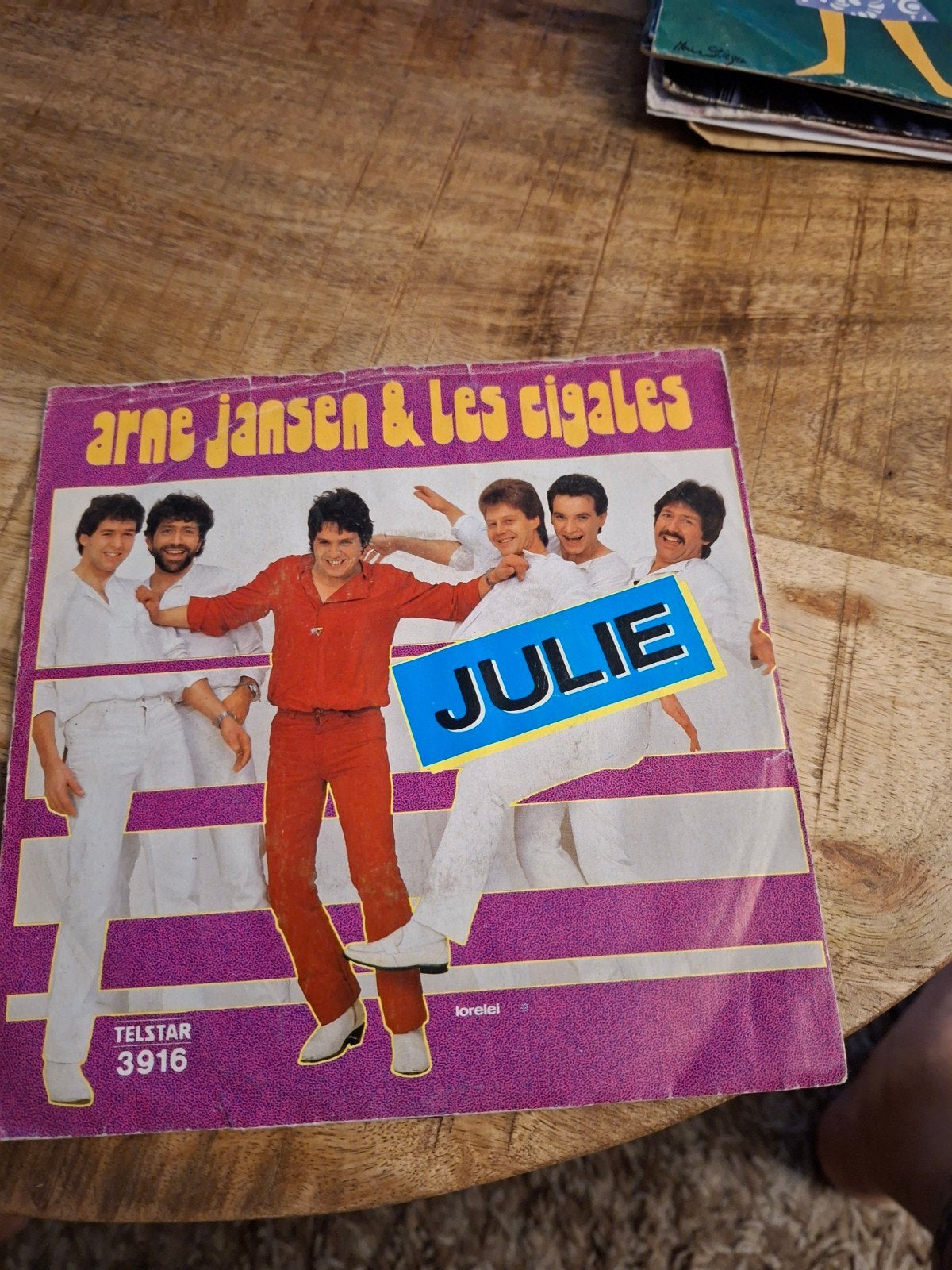 arne jansen & les cigales  / julie, Ophalen of Verzenden, Zo goed als nieuw, Nederlandstalig