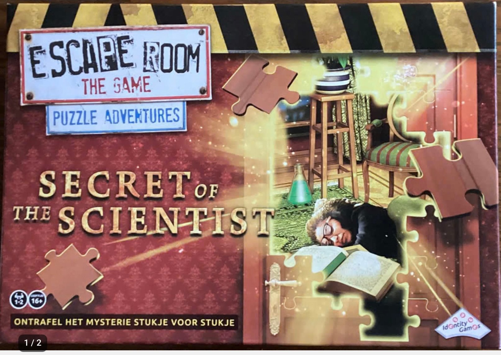 Escape Room The Game Puzzle Adventures, Ophalen of Verzenden, Minder dan 500 stukjes, Zo goed als nieuw