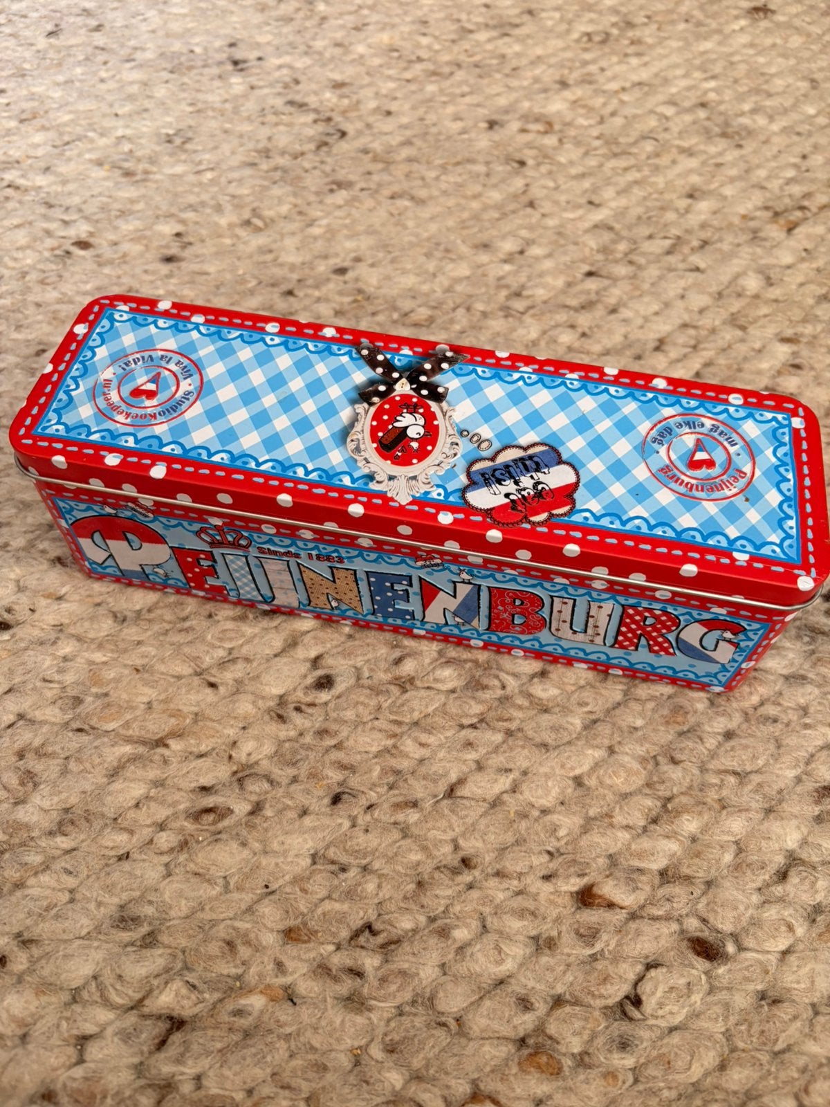 Koektrommel peijnenburg, Verzamelen, Blikken, Ophalen of Verzenden, Zo goed als nieuw, Koek(jes)