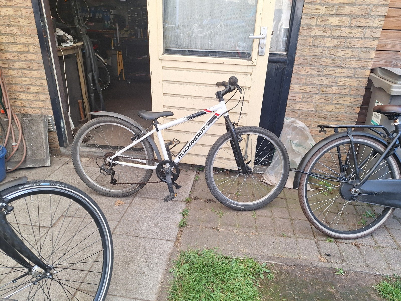 mtb   24 inch, Ophalen, Gebruikt, Staal, Velgrem