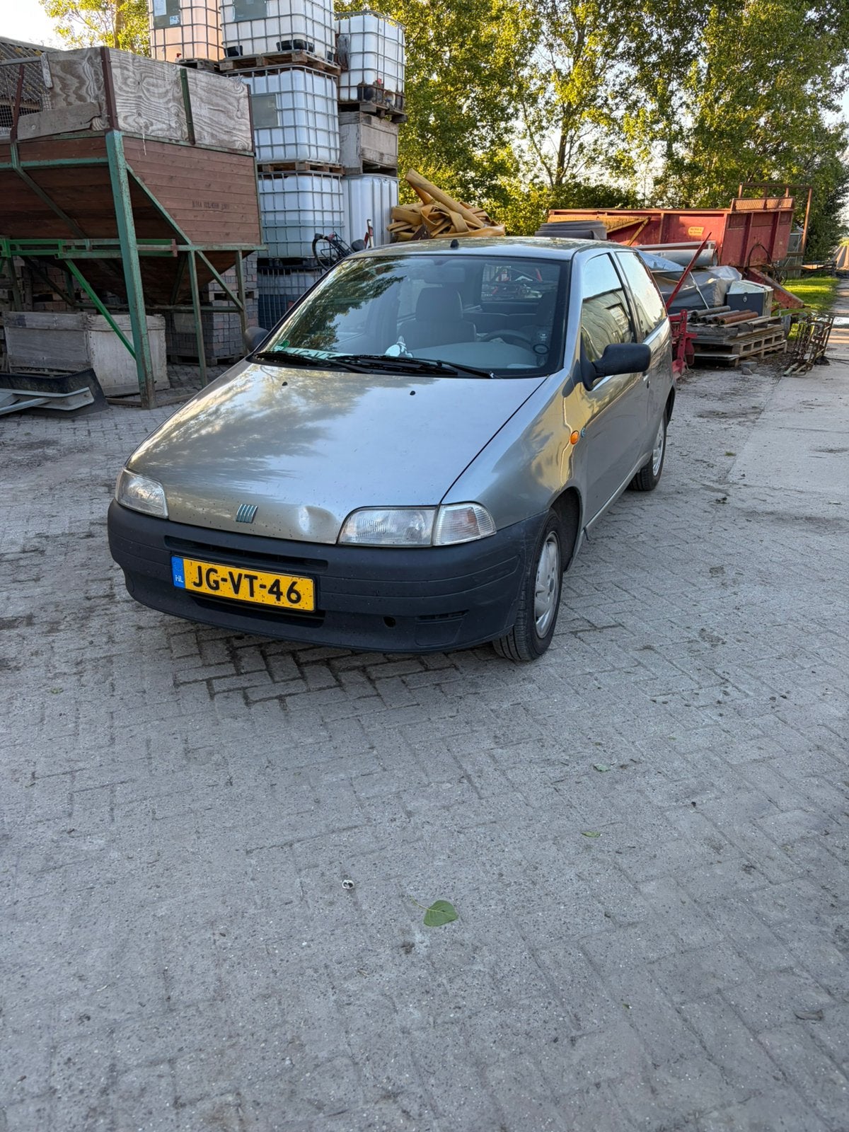 Fiat Punto 1.2 60 Selecta AUT 1994 Grijs, 1242 cc, 4 cilinders, 400 kg, 923 kg