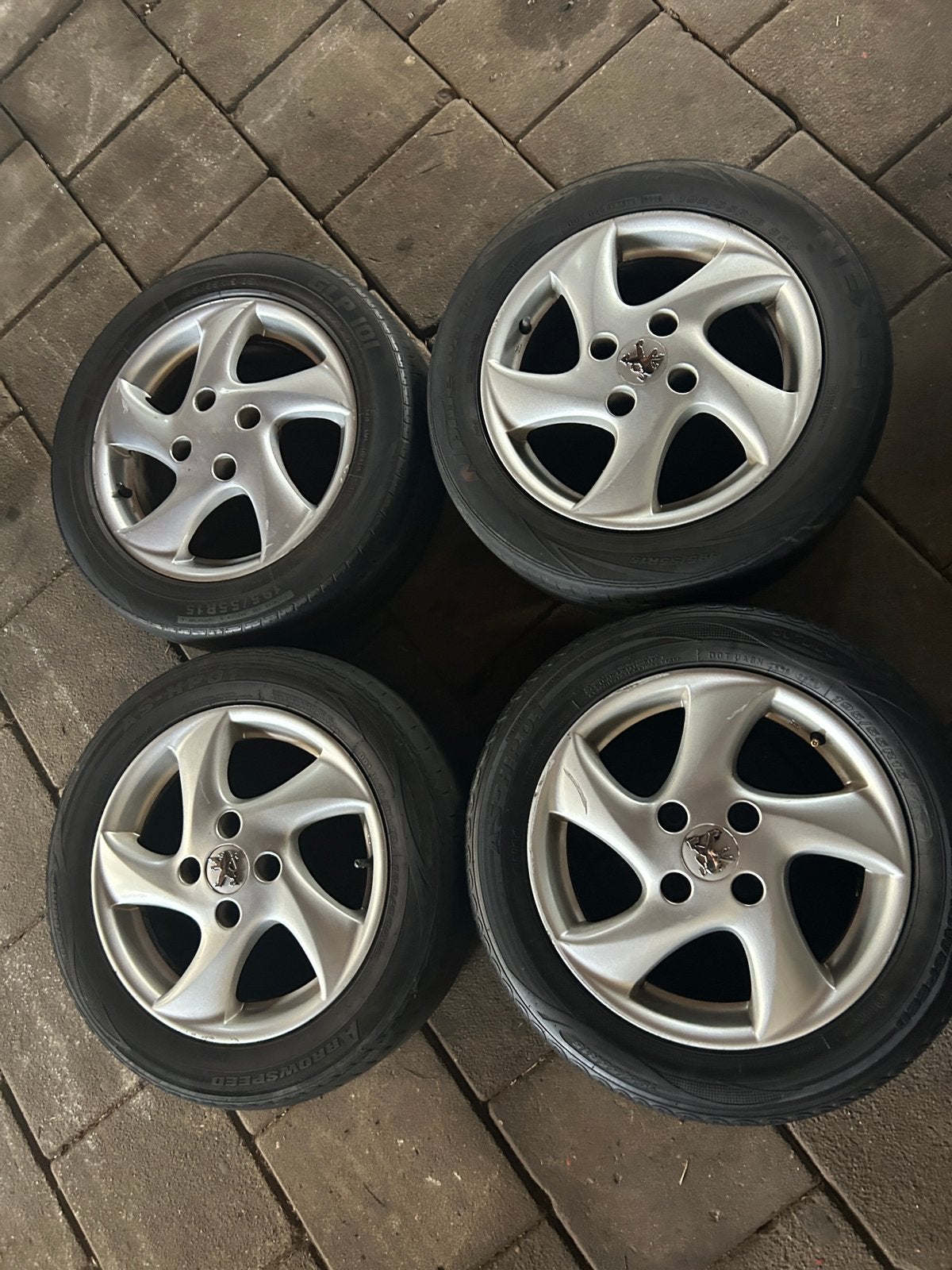15 inch Sirocco Peugeot 206, Ophalen