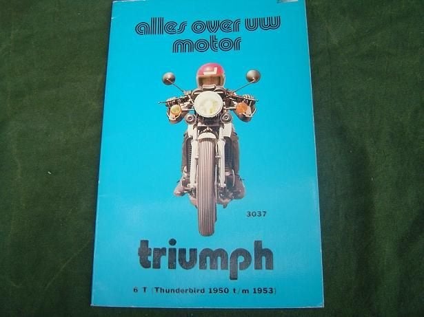 alles over uw motor Triumph 6T 1950- 1953, Motoren, Ophalen of Verzenden, Triumph