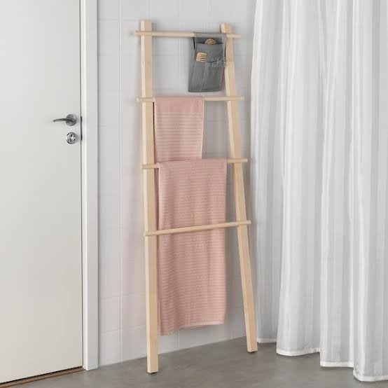 IKEA VILTO handdoekladder – Berken, Ophalen, Zo goed als nieuw