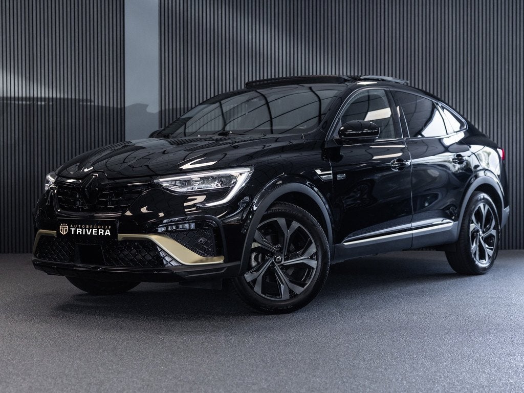 Renault Arkana 1.6 E-Tech hybrid 145 E-Tech engineered l SoH, Auto's, Renault, Gebruikt, Zwart, Bedrijf, Hybride Elektrisch/Benzine